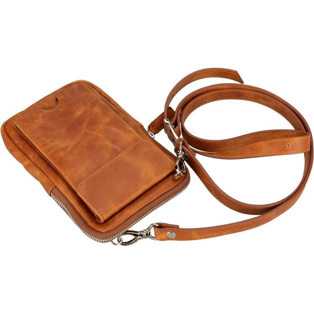 Niagara Leather Crossbody Phone Bag for Men-2