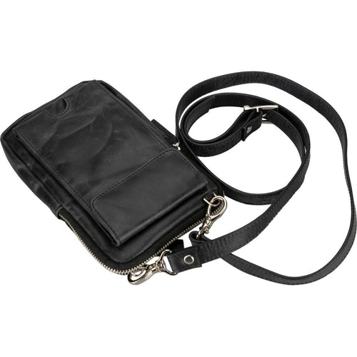 Load image into Gallery viewer, Niagara Leather Crossbody Phone Bag for Men-9
