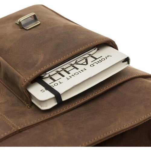 Load image into Gallery viewer, Olympus Genuine Leather Bag, Briefcase, Notebook Bag - 13"/17"
