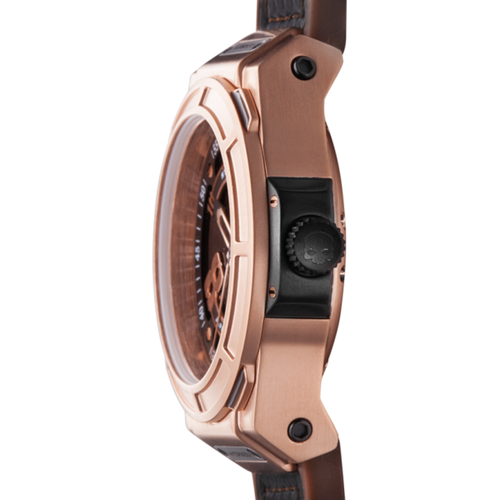 Load image into Gallery viewer, Otto Brown Rose Gold: A Pinnacle of Italian Luxury Timepieces
