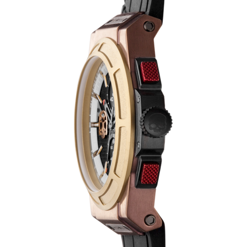 Load image into Gallery viewer, Hydrogen Otto Chrono Gold and Brown Mix - A Luxurious Timepiece for the Discerning Individual
