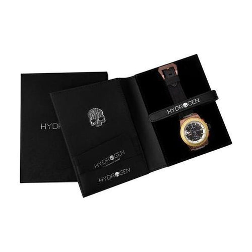 Load image into Gallery viewer, Hydrogen Otto Chrono Gold and Brown Mix - A Luxurious Timepiece for the Discerning Individual
