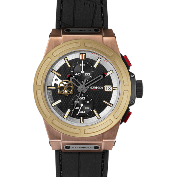 Hydrogen Otto Chrono Gold and Brown Mix - A Luxurious Timepiece for the Discerning Individual
