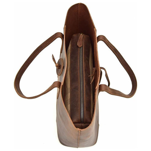 Load image into Gallery viewer, The Taavi Tote | Handcrafted Leather Tote Bag
