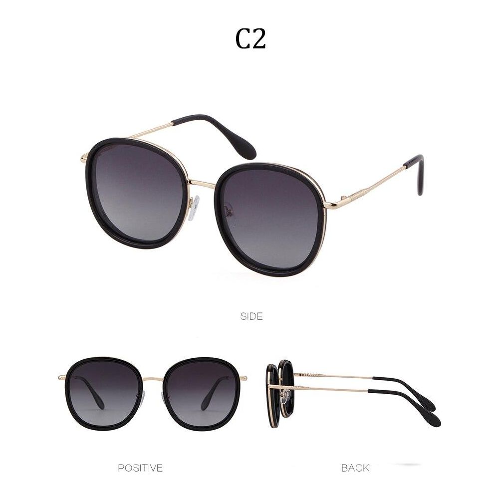 Fashion round sunglasses women men brand luxury design green candy