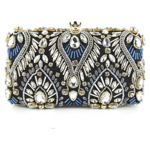 Load image into Gallery viewer, Clutch handbag Luxury Diamond Rhinestone Clutch Bags Exquisite Female
