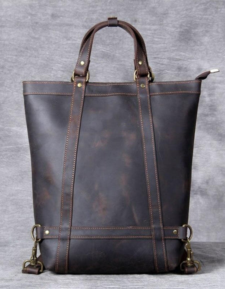 The Icarus | Handmade Vintage Leather Backpack