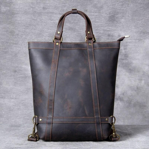 Load image into Gallery viewer, The Icarus | Handmade Vintage Leather Backpack
