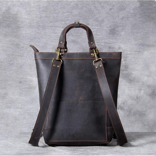 Load image into Gallery viewer, The Icarus | Handmade Vintage Leather Backpack
