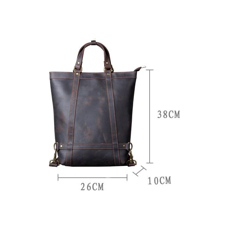 The Icarus | Handmade Vintage Leather Backpack