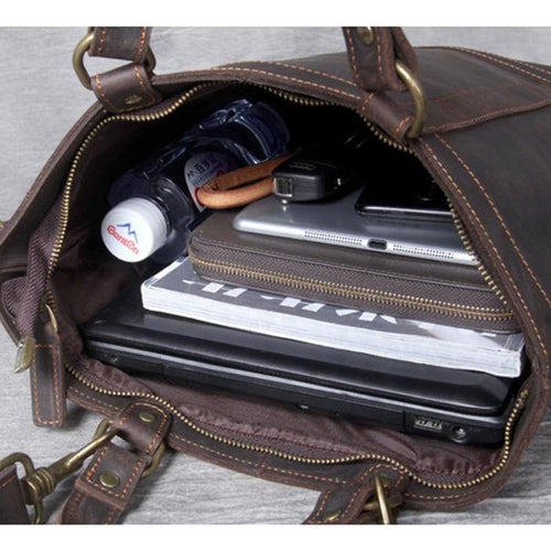 Load image into Gallery viewer, The Icarus | Handmade Vintage Leather Backpack
