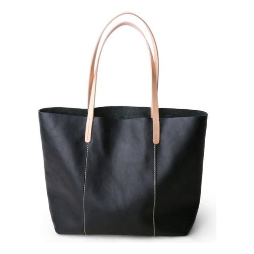 Load image into Gallery viewer, Luxurious Genuine Leather Simple Tote by [Brand Name]
