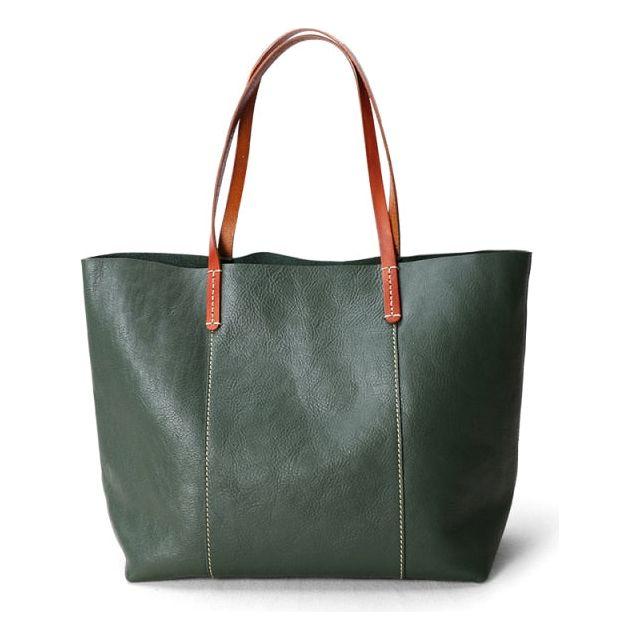 Luxurious Genuine Leather Simple Tote by [Brand Name]