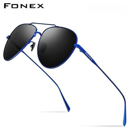 Load image into Gallery viewer, Pure Titanium Polarized Sunglasses Men Aviation Sun Glasses for Men
