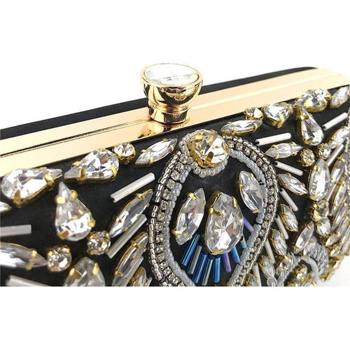 Load image into Gallery viewer, Clutch handbag Luxury Diamond Rhinestone Clutch Bags Exquisite Female
