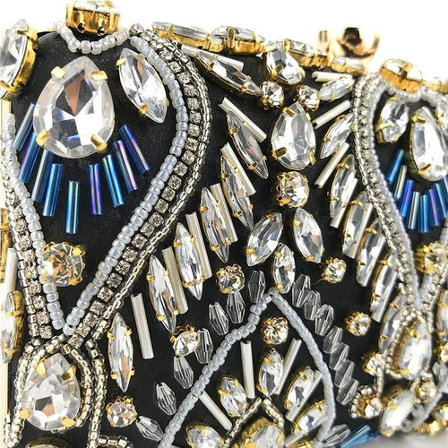 Load image into Gallery viewer, Clutch handbag Luxury Diamond Rhinestone Clutch Bags Exquisite Female
