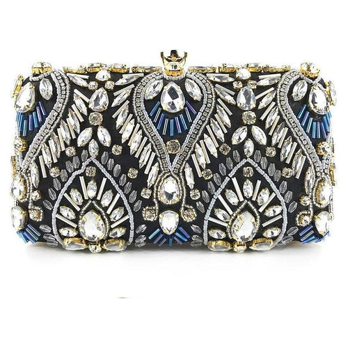 Load image into Gallery viewer, Clutch handbag Luxury Diamond Rhinestone Clutch Bags Exquisite Female
