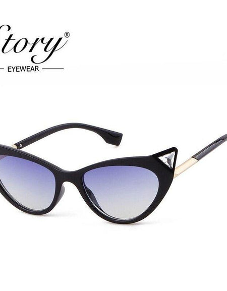 Fashion cat eye sunglasses women brand luxury designer vintage Leopard