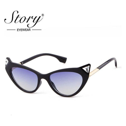 Load image into Gallery viewer, Fashion cat eye sunglasses women brand luxury designer vintage Leopard
