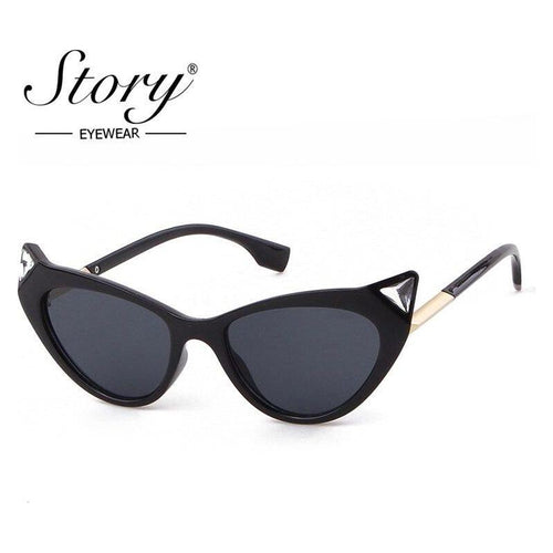 Load image into Gallery viewer, Fashion cat eye sunglasses women brand luxury designer vintage Leopard
