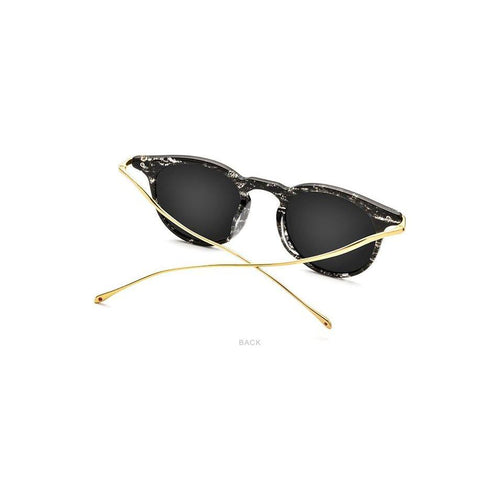 Load image into Gallery viewer, Acetate Titanium Sunglasses Men Vintage Round Polarized Sun Glasses
