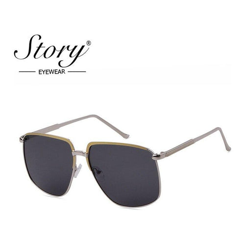 Load image into Gallery viewer, Retro oversized pilot sunglasses 2019 luxury brand designer
