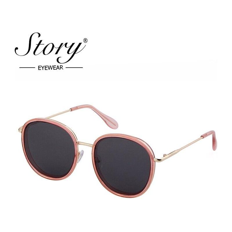 Fashion round sunglasses women men brand luxury design green candy