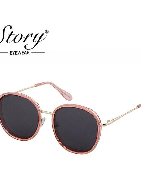 Fashion round sunglasses women men brand luxury design green candy