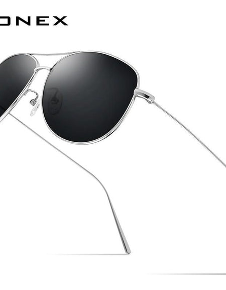 Titanium Polarized Sunglasses Men New Aviation Sun Glasses for Men