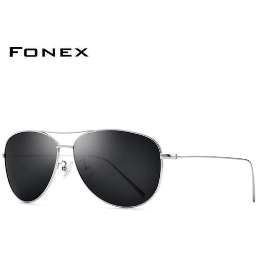 Load image into Gallery viewer, Titanium Polarized Sunglasses Men New Aviation Sun Glasses for Men
