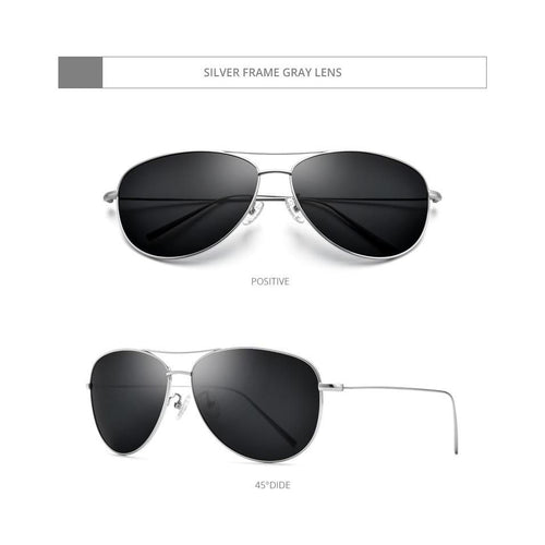 Load image into Gallery viewer, Titanium Polarized Sunglasses Men New Aviation Sun Glasses for Men
