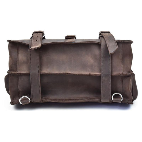 Load image into Gallery viewer, Gustav Messenger Bag | Large Capacity Vintage Leather Messenger
