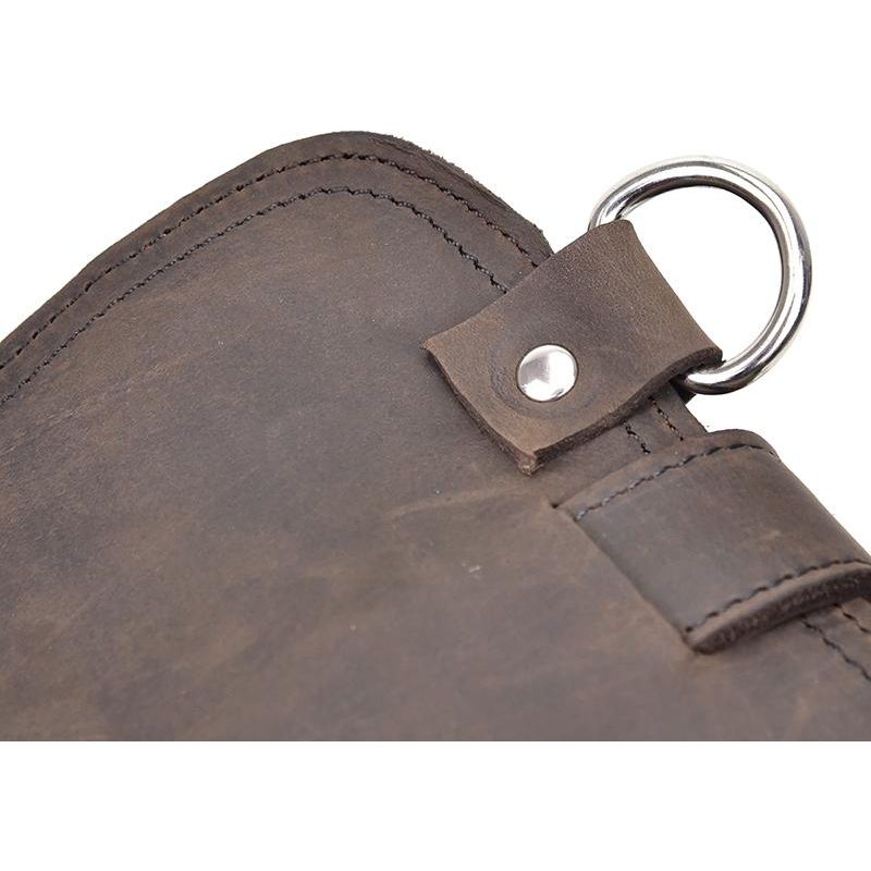 Gustav Messenger Bag | Large Capacity Vintage Leather Messenger