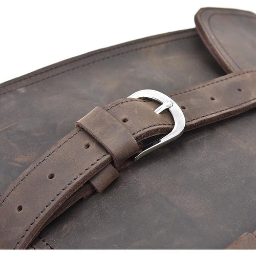 Load image into Gallery viewer, Gustav Messenger Bag | Large Capacity Vintage Leather Messenger
