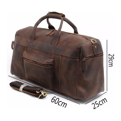 Load image into Gallery viewer, Asta Weekender | Handcrafted Leather Duffle Bag
