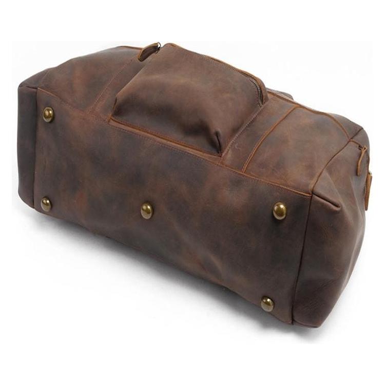 The Asta Weekender | Handcrafted Leather Duffle Bag
