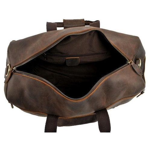 Load image into Gallery viewer, The Asta Weekender | Handcrafted Leather Duffle Bag
