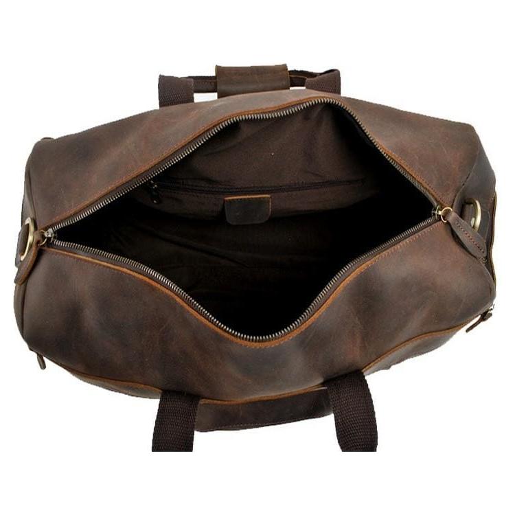 The Asta Weekender | Handcrafted Leather Duffle Bag