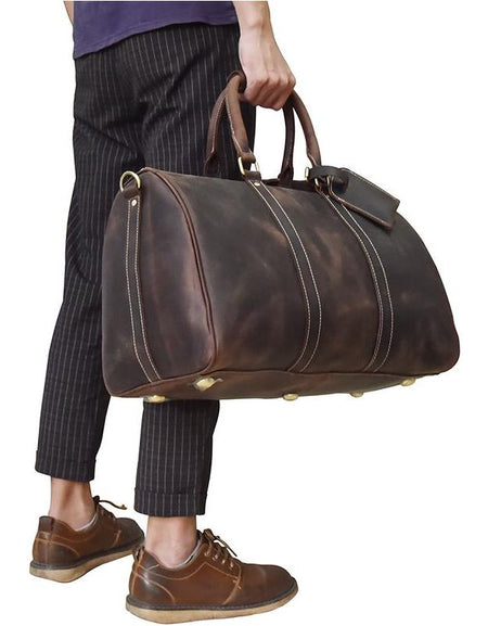 The Bjarke Weekender | Handcrafted Leather Duffle Bag