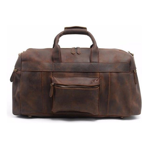 Load image into Gallery viewer, The Asta Weekender | Handcrafted Leather Duffle Bag
