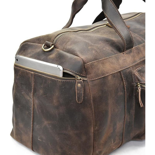 Load image into Gallery viewer, The Colden Duffle Bag | Large Capacity Leather Weekender
