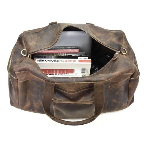 Load image into Gallery viewer, The Colden Duffle Bag | Large Capacity Leather Weekender
