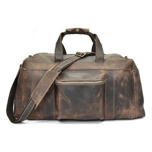 Load image into Gallery viewer, The Colden Duffle Bag | Large Capacity Leather Weekender
