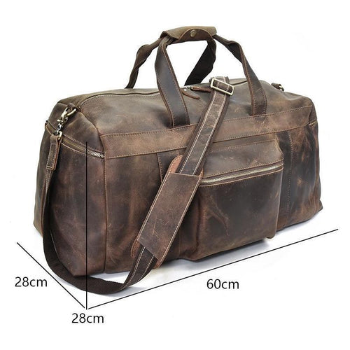 Load image into Gallery viewer, The Colden Duffle Bag | Large Capacity Leather Weekender
