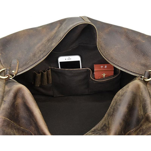 Load image into Gallery viewer, The Colden Duffle Bag | Large Capacity Leather Weekender
