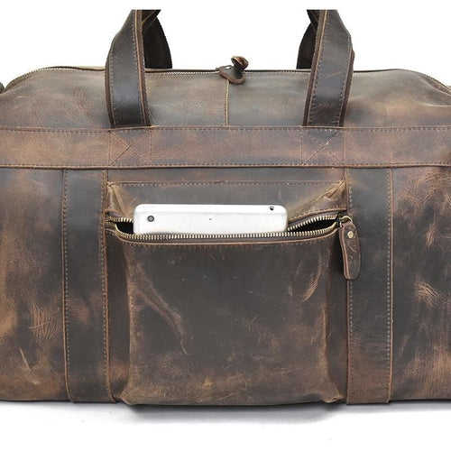 Load image into Gallery viewer, The Colden Duffle Bag | Large Capacity Leather Weekender
