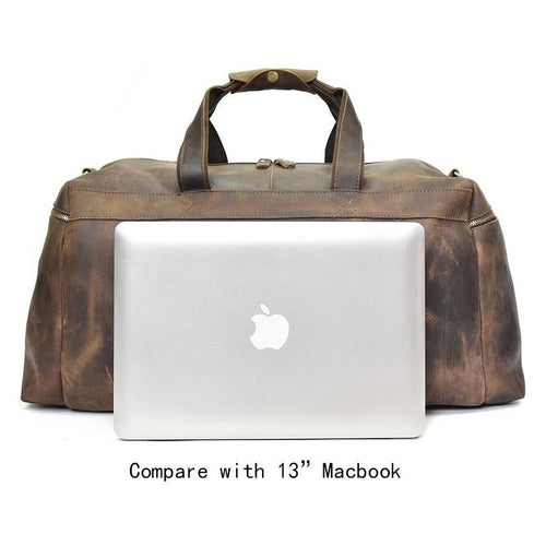 Load image into Gallery viewer, The Colden Duffle Bag | Large Capacity Leather Weekender
