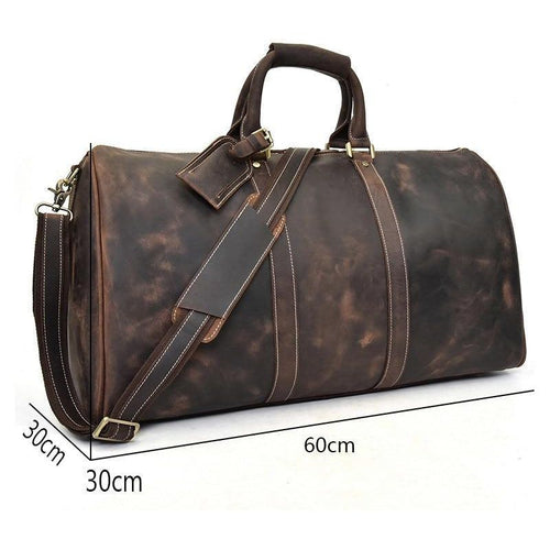 Load image into Gallery viewer, The Bjarke Weekender | Handcrafted Leather Duffle Bag
