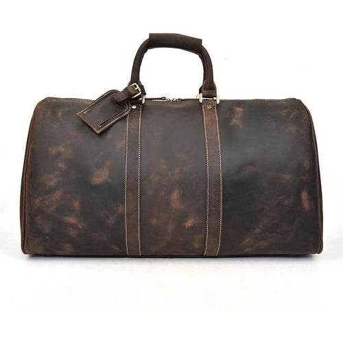 Load image into Gallery viewer, The Bjarke Weekender | Handcrafted Leather Duffle Bag
