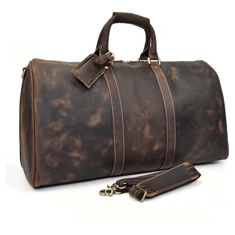 The Bjarke Weekender | Handcrafted Leather Duffle Bag